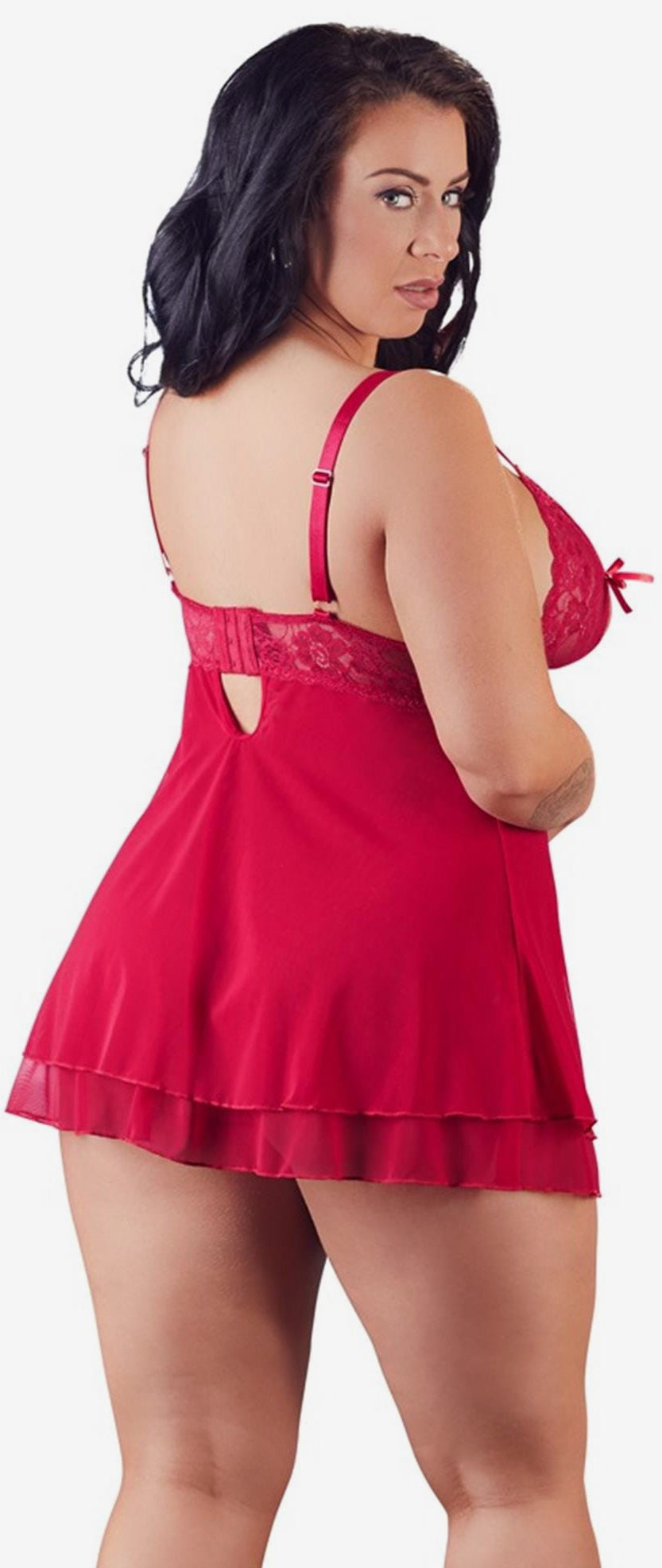 Babydoll Lace Red