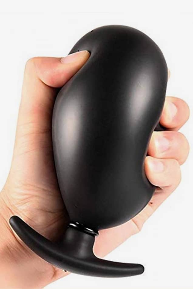Inflate In Me Curved Plug