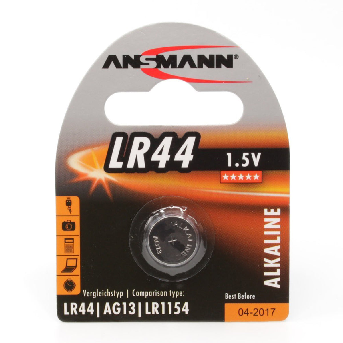 Batteri LR44 (Ansmann)