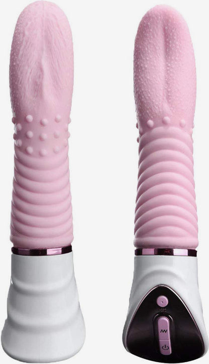 Ladylove Vibrating Tongue Dildo - ODM