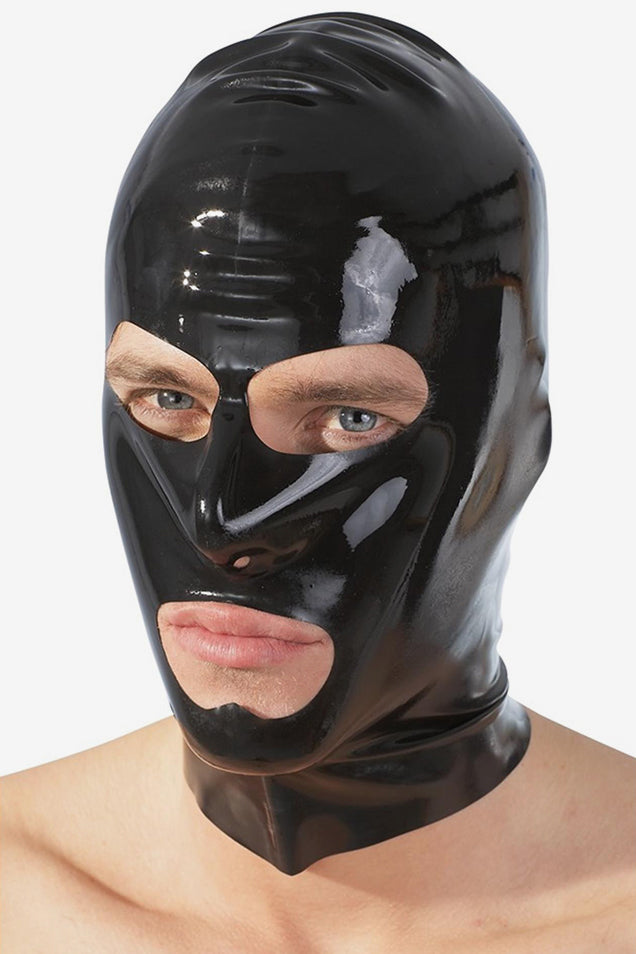 Latex Mask Black