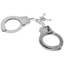 Cave Master - Metal Handcuffs Silver