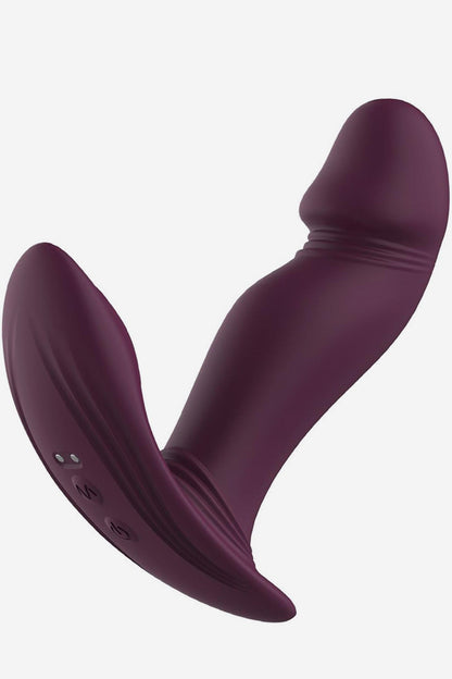 Essentials G Spot Hitter With Remote Control Puple